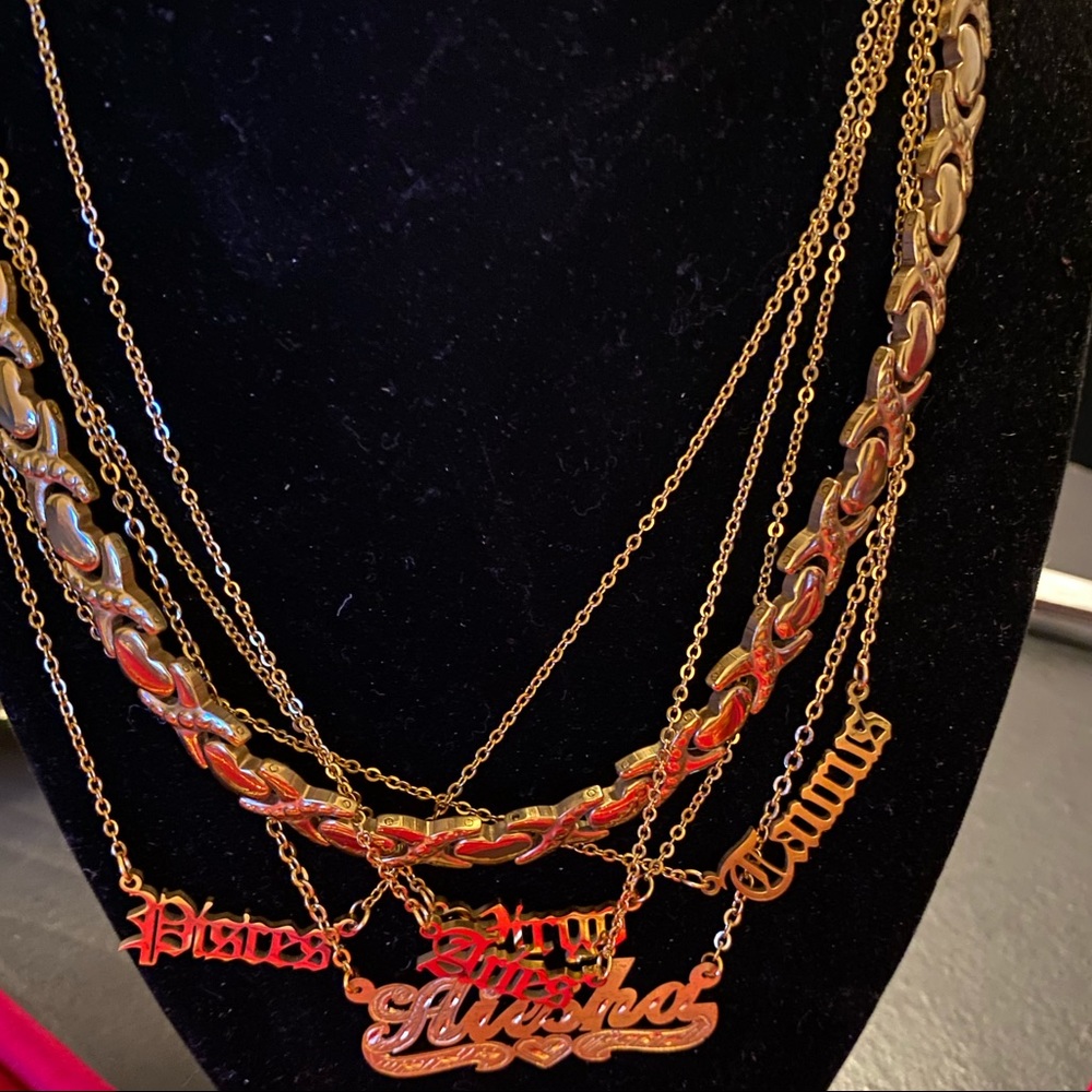 Zodiac necklaces Only